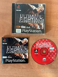 Ultimate Fighting Championship PS1 • PAL FR • CIB
