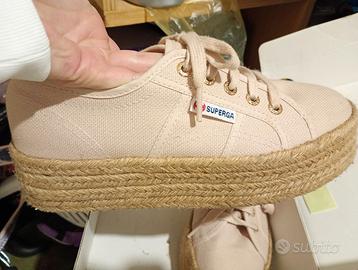 Scarpe Superga zeppa
