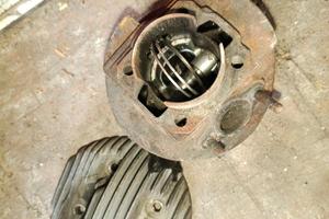 cilindro polini 130 gruppo termico pistone testata