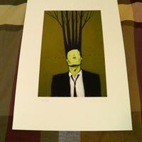 Marco Cazzato stampa firmata PENSOPIANTE 98/100