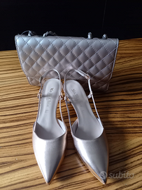 Scarpe cerimonia e borsa
