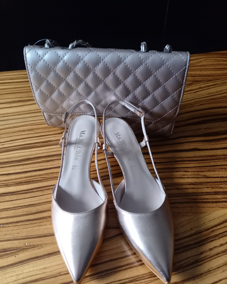 Scarpe cerimonia e borsa