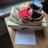 jordan 1 x Trevis Scott  Low Reverse Mocha