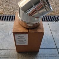 Curve 45° acciaio inox nuove diametro 130mm