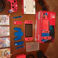 Nintendo switch+accessori+ giochi da armatore 