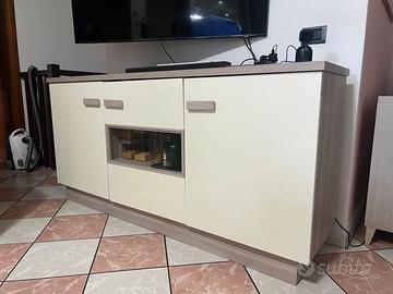 Credenza moderna beige