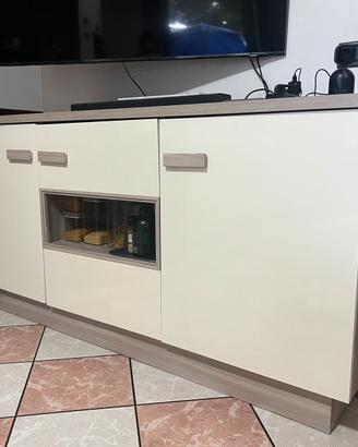 Credenza moderna beige