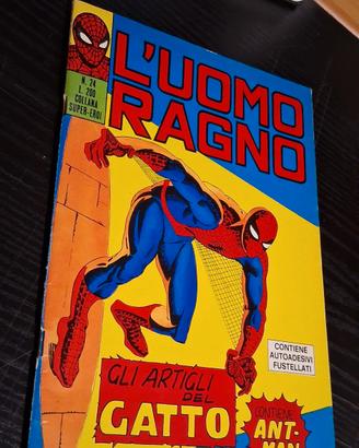 uomo ragno n 24 adesivi 