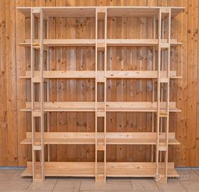 Libreria Scaffale in legno - TOSCA