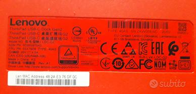 DOCKING  LENOVO