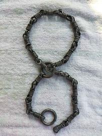 Carabinieri vecchie manette a catenella