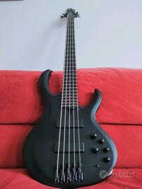 Ibanez BTB625EX Iron Label 5 String Bass+Custodia
