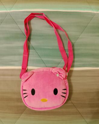 Peluche borsa hello kitty Borsa tracolla rosa
