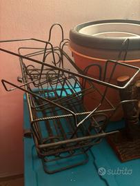 Porta vasi ferro da balcone