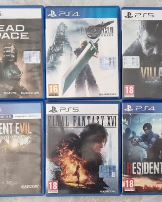 Custodie Vuote Giochi PS4 PS5