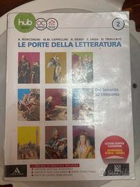 Libro di italiano Le porte della letteratura 2