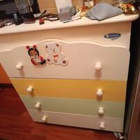cassettiera bimbo/a usata poco tenuta bene.