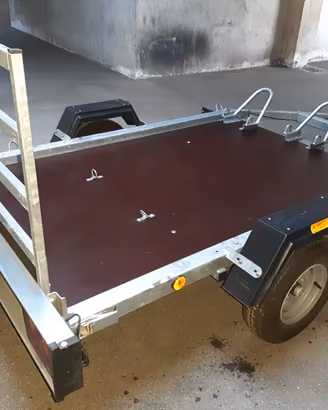 Carrello ELLEBI a pianale per moto