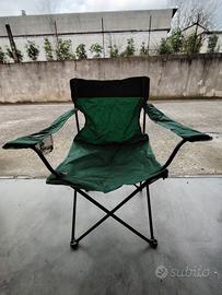 Sedia campeggio pieghevole