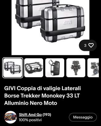 borse laterali givi trekker 