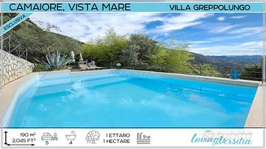 Camaiore, greppolungo vista mare