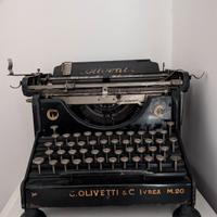 Olivetti M20 macchina da scrivere d'epoca