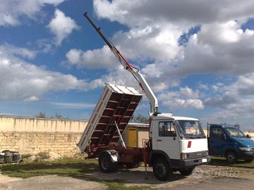 Iveco 109.14 RIBALTABILE + GRU' - 1986