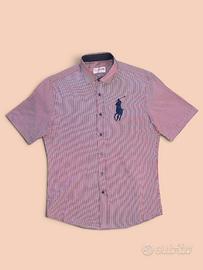 Camicia Polo Ralph Lauren Taglia L Big Pony Blu