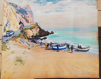 QUADRO METELLO MERLO 1886-1976 (TO) "SPIAGGIA NOL