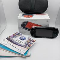 PSP Piano Black Slime & Lite Sony 3004 PB +scatola