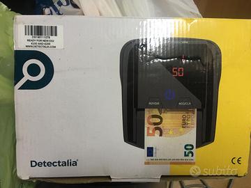 Rilevatore di banconote false e conteggio