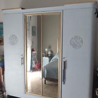 Camera da letto vintage.