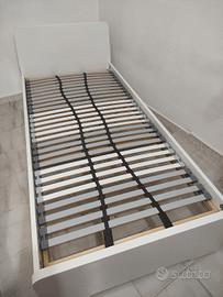 letto singolo bianco