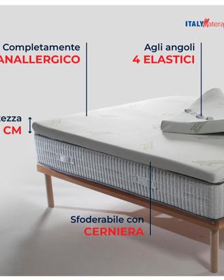 topper letto singolo 100x190