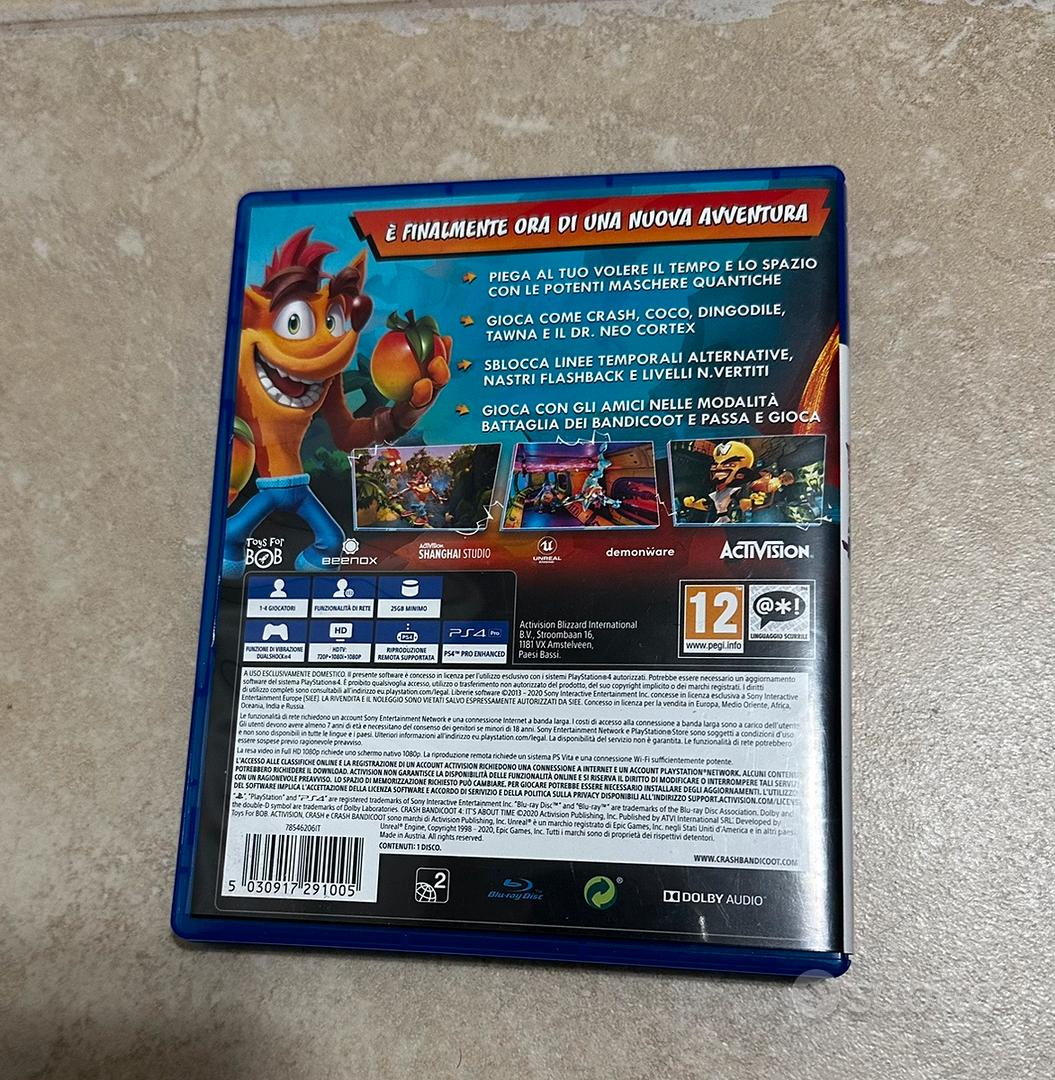 Crash 4 ps4 italiano - Console e Videogiochi In vendita a Lecce