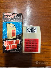 allarme antifurto vintage