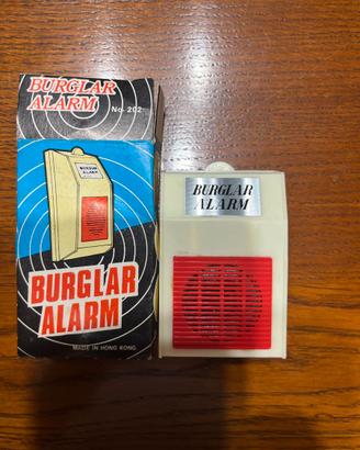 allarme antifurto vintage