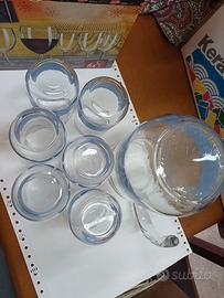 bicchieri e caraffa 