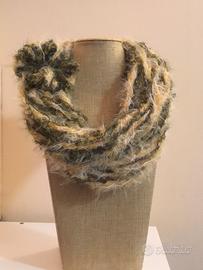 Scaldacollo con mohair