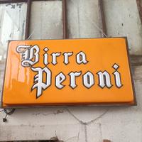 GRANDE INSEGNA LUMINOSA BIRRA PERONI