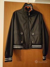 Bomber White Rose estivo tessuto Shell Nuovo 