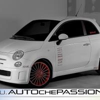 Coppia Minigonne per Fiat 500 2007>