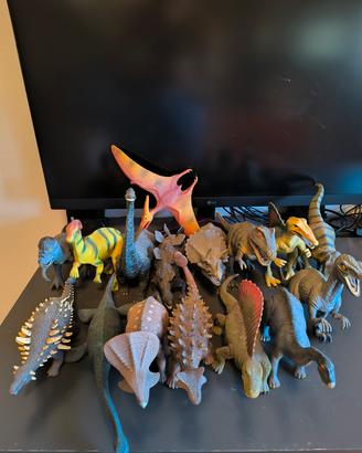 Collezione di 16 dinosauri DeAgostini 
