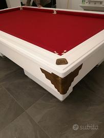 Biliardi laccati bianchi vari modelli
