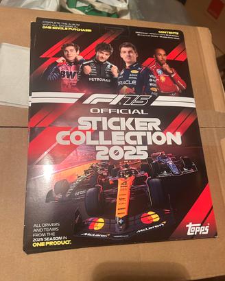 Set completo formula 1 2025 topps