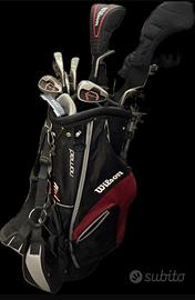 Set Golf Wilson Vx Profile completo di sacca