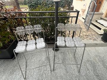 2 sgabelli da bancone cucina