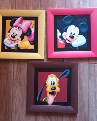 quadretti Disney per cameretta bimbi