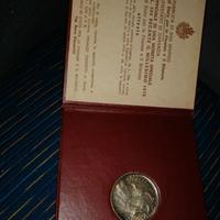 moneta 500 lire argento san marino