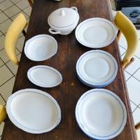 Servizio in porcellana Chodziez per 6 persone,